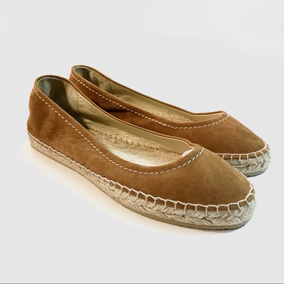 Jimmy Choo Brown Suede Flats - Picture 5 of 8